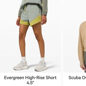 lululemon Evergreen High-Rise Shorts